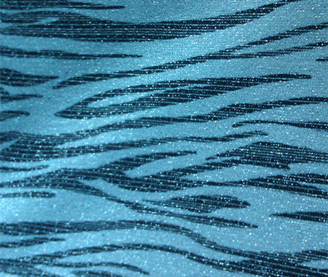 Printed Jersey with Metallic Threading 