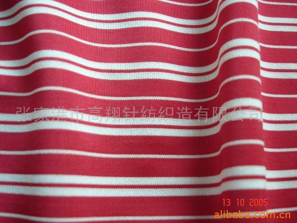Nylon/Polyester Stripe Jersey