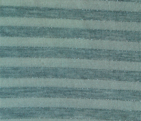 Modal/Spandex Single Jersey with Metallic Threading