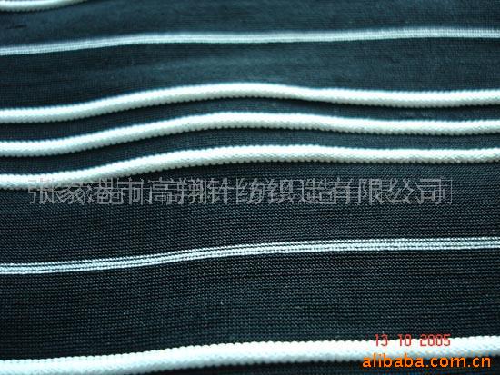 Nylon/Polyester Stripe Jersey